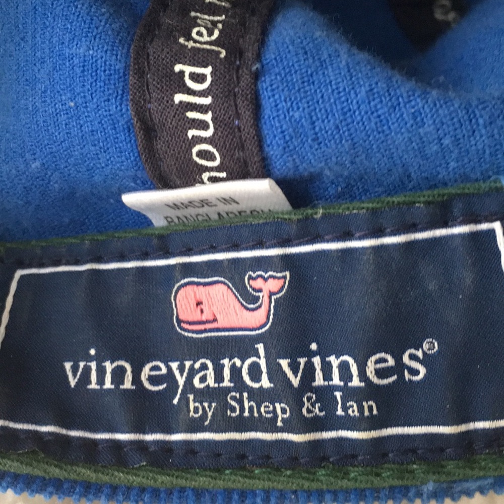 Vineyard Vines Corduroy Baseball Hat - EUC! - Picture 5 of 5